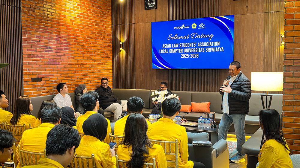 Kunjungan Akademik ALSA Chapter UNSRI ke Indolaw: Perkuat Kompetensi Hukum Mahasiswa Lewat Transfer Ilmu Profesional